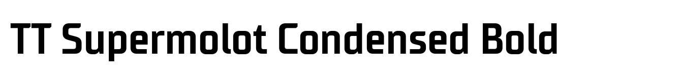 TT Supermolot Condensed Bold image